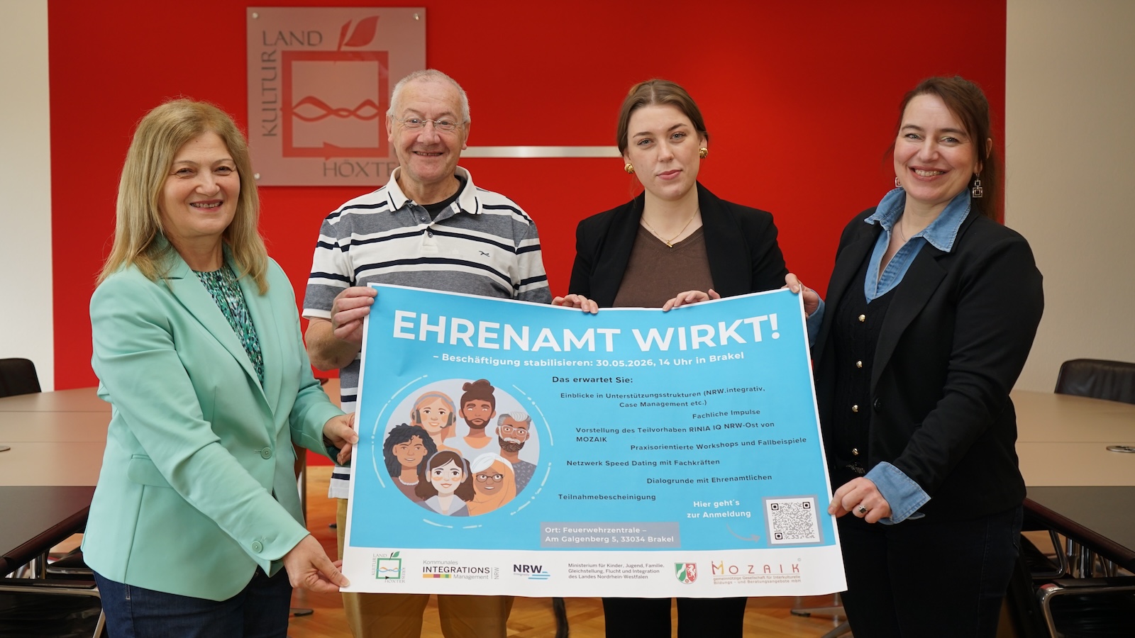 Ehrenamt stärkt Integration in den Arbeitsmarkt: Info-Veranstaltung Kommunales Integrationszentrums in Brakel